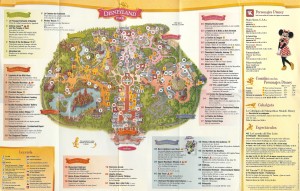 Plan Disneyland Eurodisney